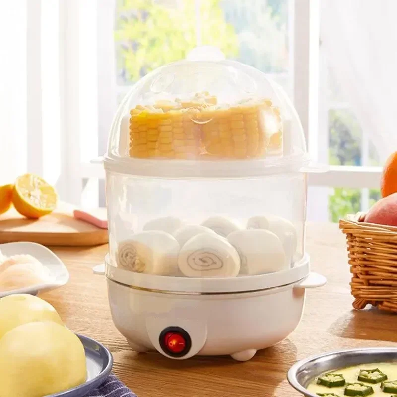 Kitchen Appliances Offers - Wielofunkcyjny elektryczny bojler do jajek Dwuwarstwowa