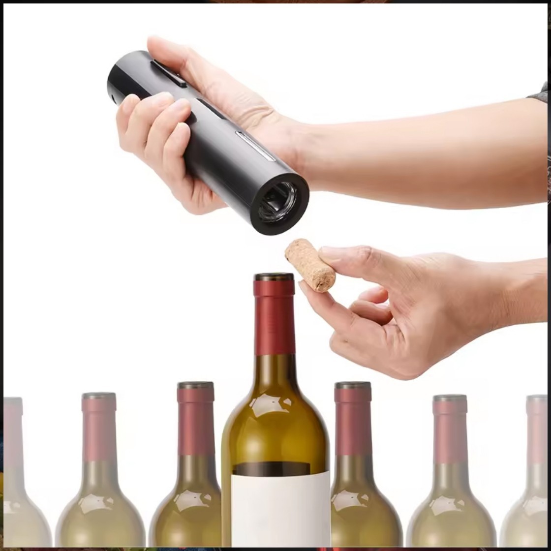 Wine Opener Electric - Elektryczny otwieracz do wina, zestaw do