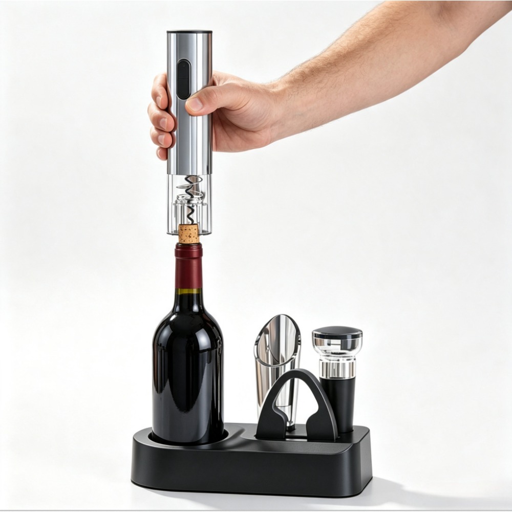 Wine Opener Electric - Elektryczny otwieracz do butelek wina z