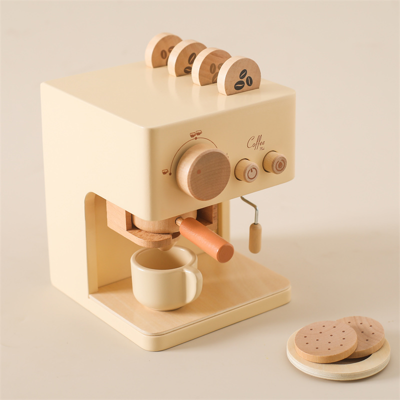 Kitchen Appliances For Kids - Drewniany zestaw zabawek Montessori dla dzieci