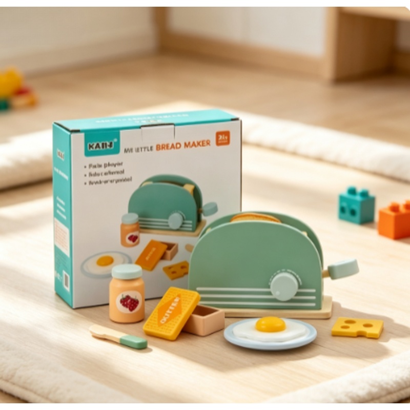 Drewniany Toster Zabawka Symul – Kitchen Appliances For Kids recenzja i cena