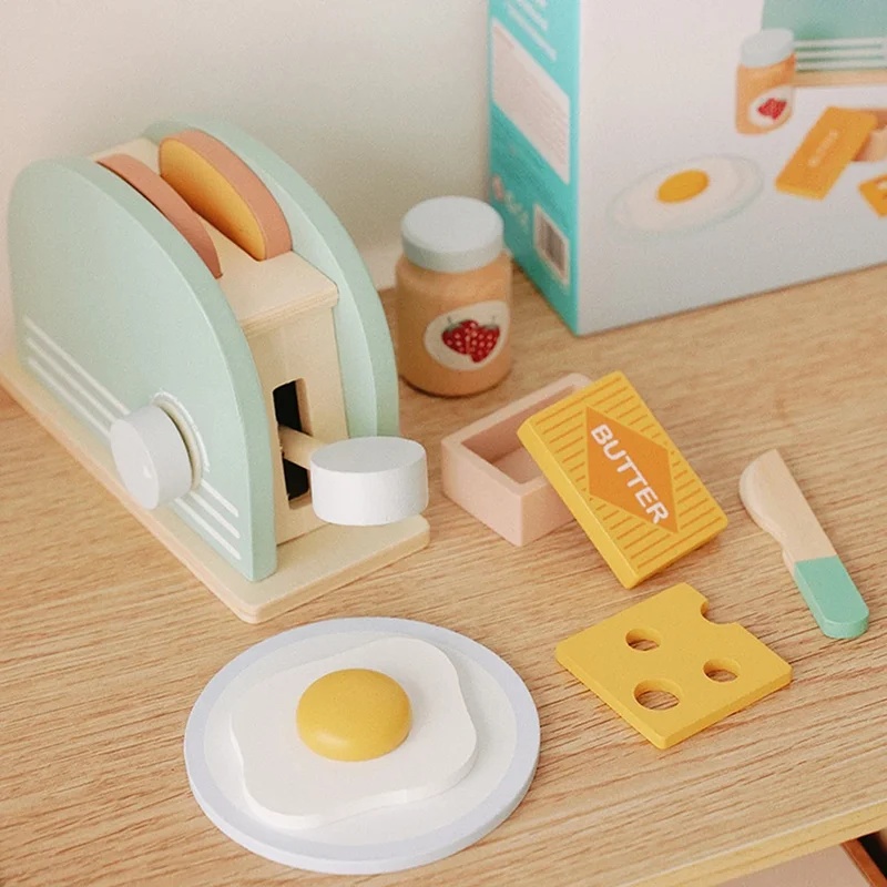 Drewniany Toster Zabawka Symul – Kitchen Appliances For Kids recenzja i cena