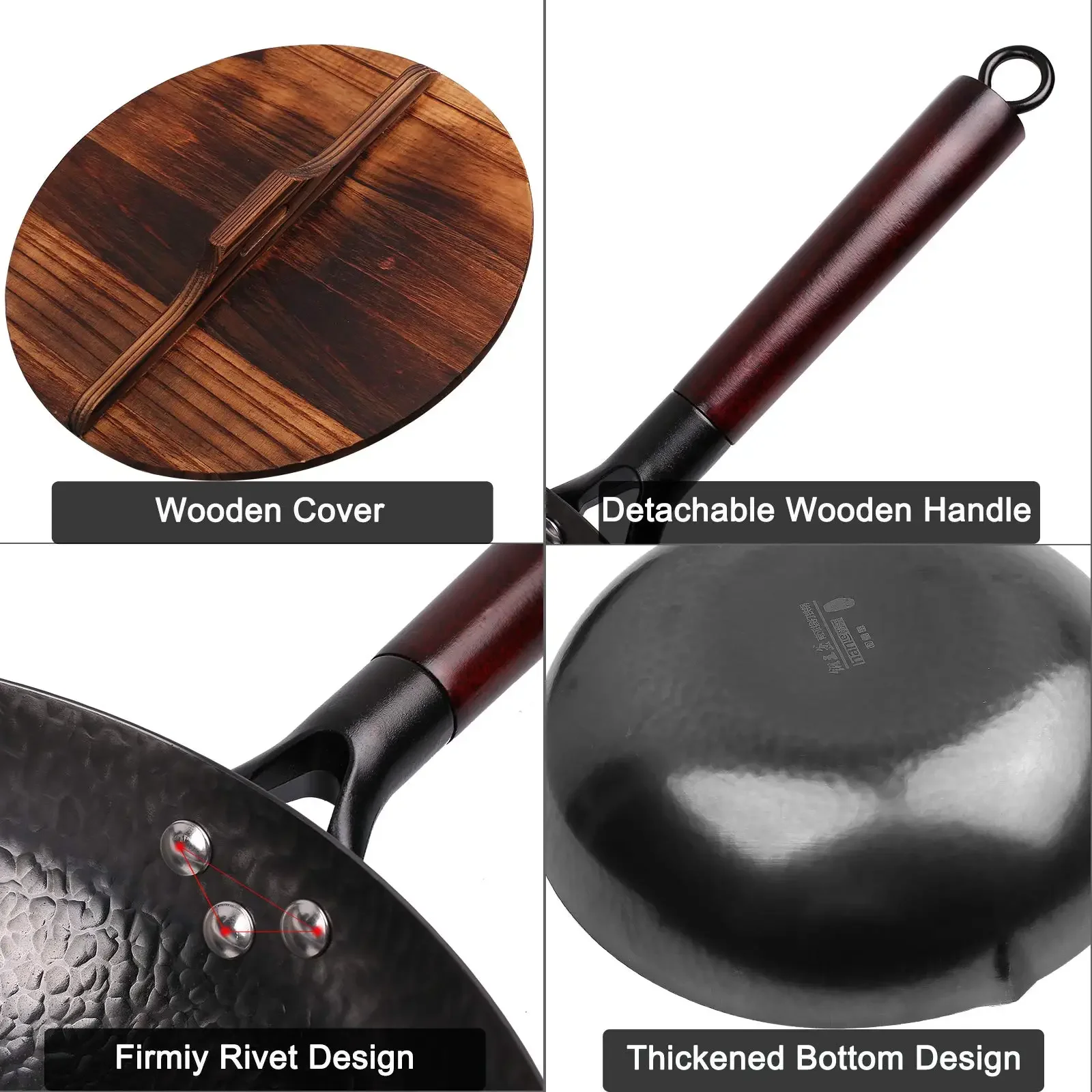Wok ze stali węglowej, woki i  – Wok Electric Flat recenzja i cena