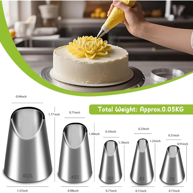 Zestaw 5 dysz ze stali nierdze – Kitchen Appliances Garage recenzja i cena