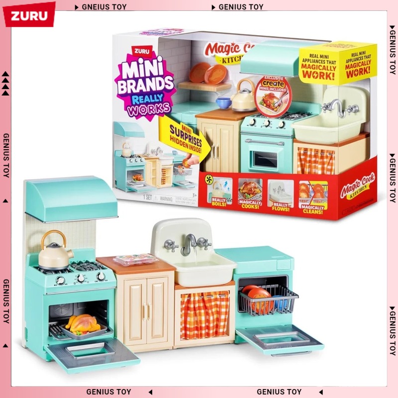Zuru Mini Brands Magic Cook Ki – Kitchen Appliances For Kids recenzja i cena