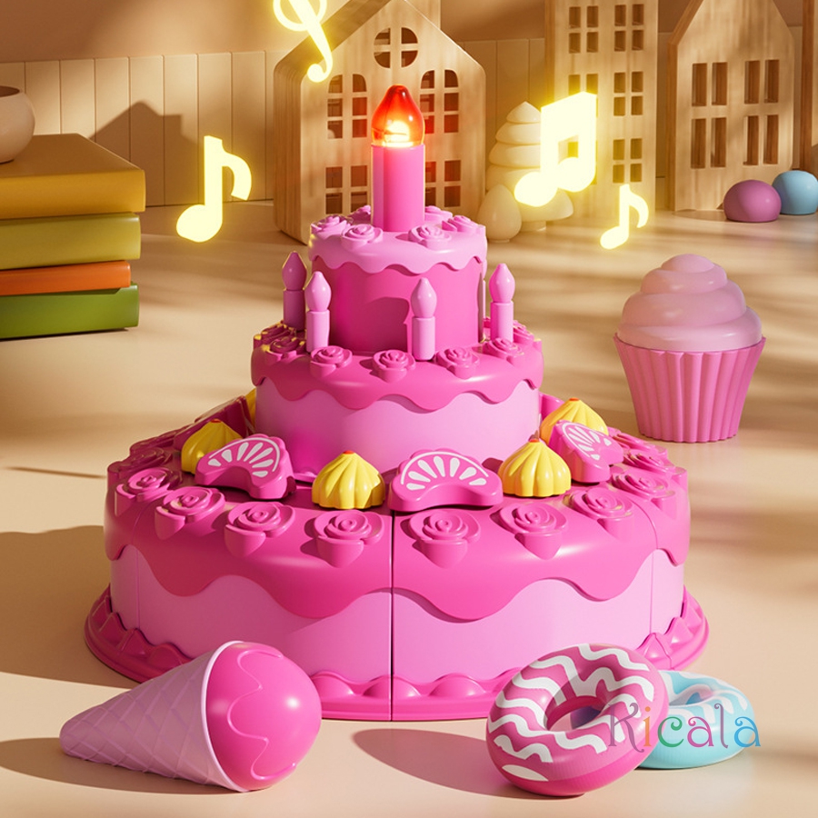 Zabawki do cięcia tortu urodzi – Kitchen Appliances For Kids recenzja i cena