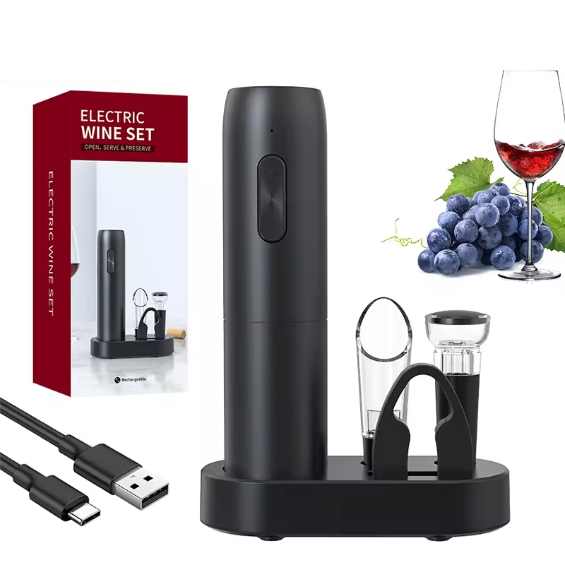Zestaw elektrycznych otwieracz – Wine Opener Electric recenzja i cena