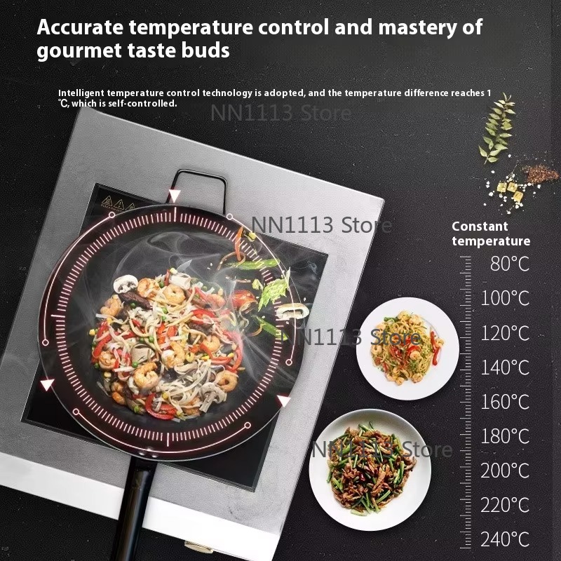 Profesjonalna indukcyjna kuche – Wok Electric Flat recenzja i cena