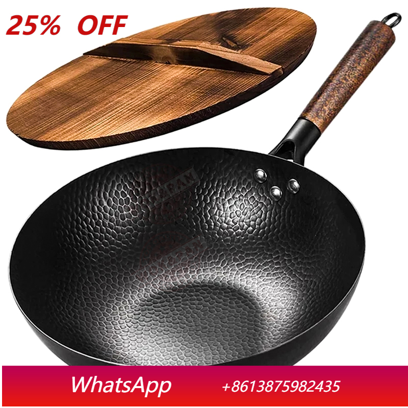 Patelnia Wok ze Stali Węglowej – Wok Electric Flat recenzja i cena