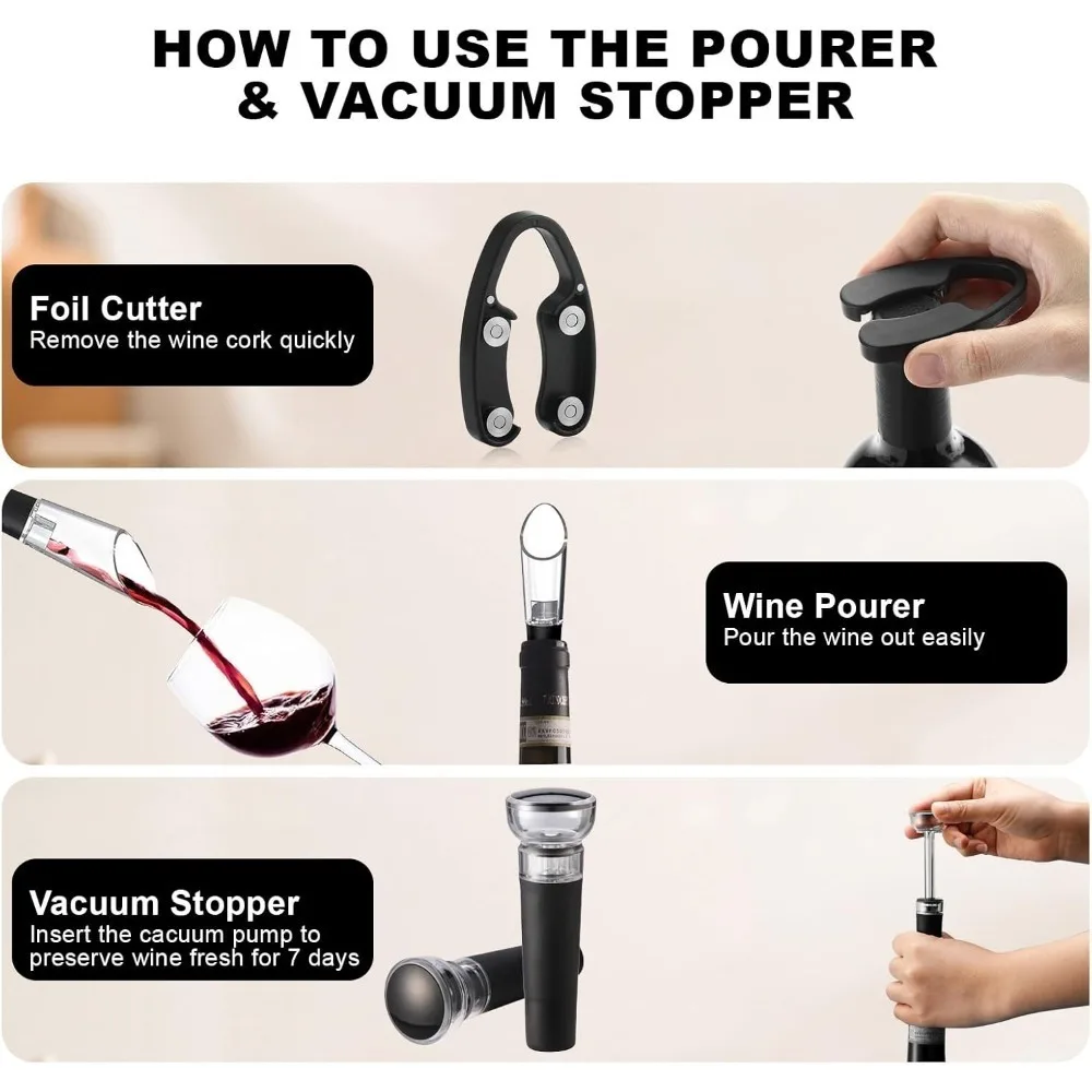 Elektryczny otwieracz do butel – Wine Opener Electric recenzja i cena